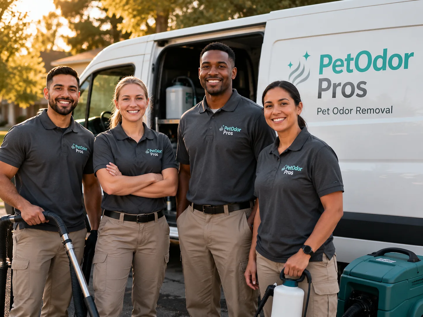 Pet Odor Removal team serving Harris, MO